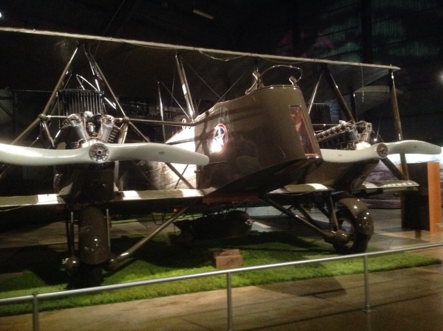 A Martin MB-2. This is the type Billy Mitchell used in his battleship bombing demonstration of 1921. 